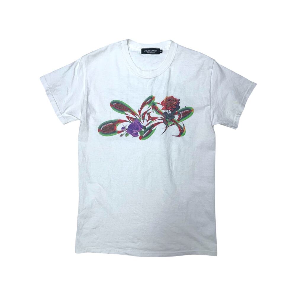 Undercover Madstore Guccimaze Floral Graffiti Tee